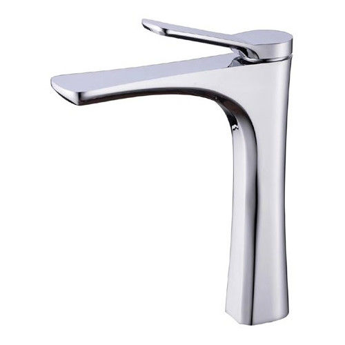 Pirinç Modern Tek Delikli Tek Kulplu Lavabo Bataryası Krom Mat Siyah Altın Gri