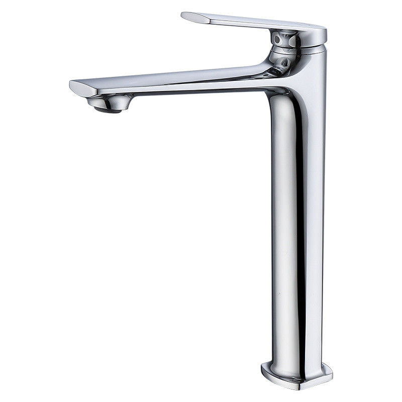 Pirinç Modern Gemi Tek Delikli Tek Kulplu Lavabo Mikser Dokunun Krom Mat Siyah Altın Gri